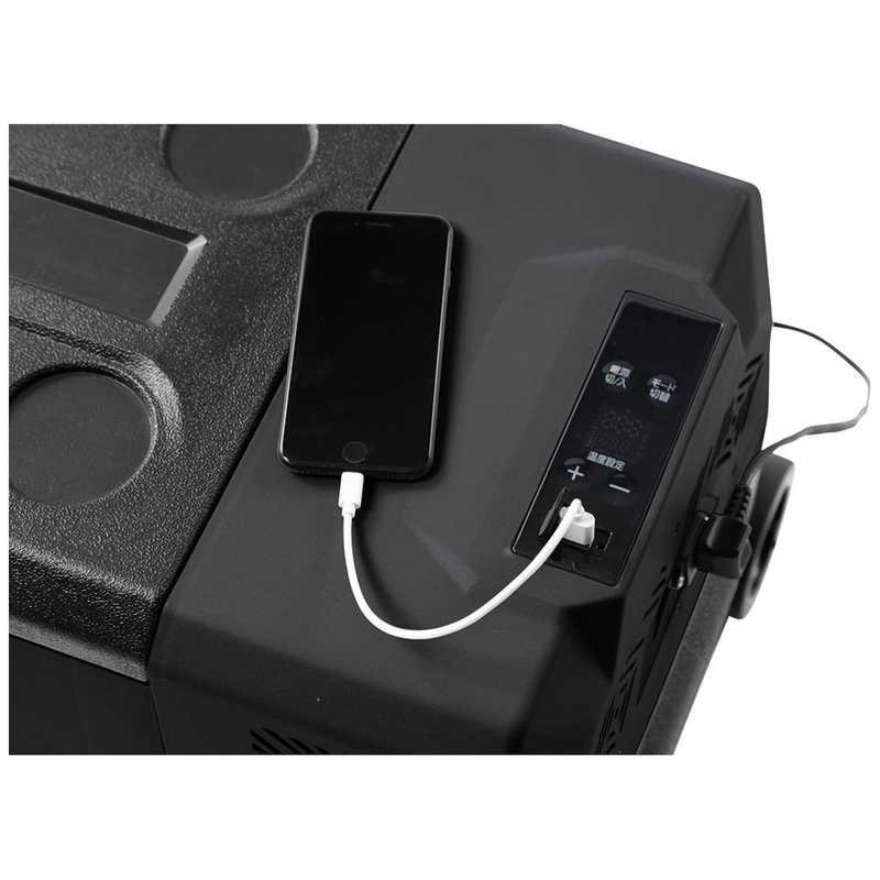 アイリスオーヤマ　IRIS OHYAMA　ポータブル冷蔵冷凍庫 30L ブラック 　IPD-3Aの画像