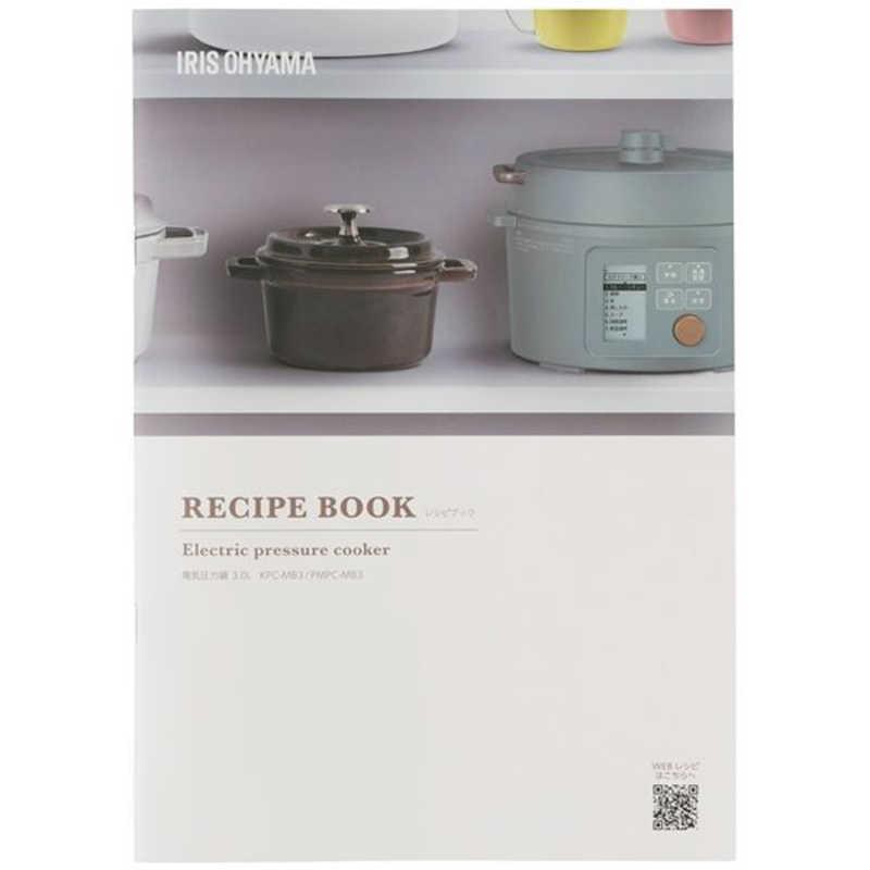 KPCMB3G アイリスオーヤマ　電気圧力鍋 3L 液晶タイプ グリーン IRIS OHYAMA アイリスオーヤマ IRIS OHYAMA 電気圧力鍋 3L 液晶