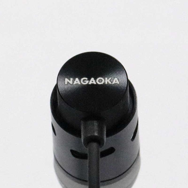 ナガオカ　イヤホン カナル型 ブラック [φ3.5mm ミニプラグ]　R1 BK_3