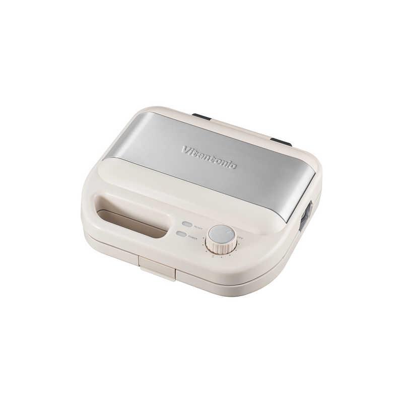 ビタントニオ　ワッフル＆ホットサンドベーカー アイボリー アイボリー　VWH-600-I の商品画像