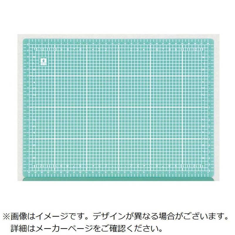 ミワックス（MIWAX） スケルトンカッティングマット 300×200×2mm ブル