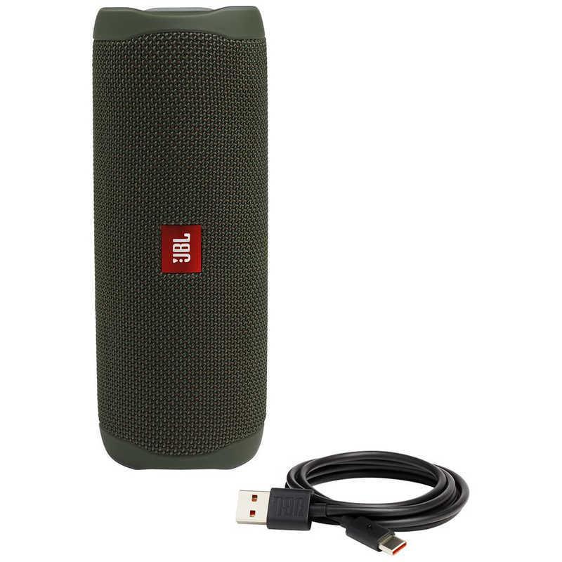JBL Bluetoothスピーカー グリーン JBLFLIP5GREN|y-kojima|04