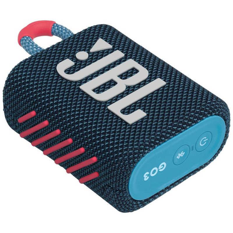 JBL JBL Bluetoothスピーカー ブルーピンク 防水 JBLGO3BLUP JBL JBL Bluetoothスピーカー ブルーピンク 防水 JBLGO3BLUP