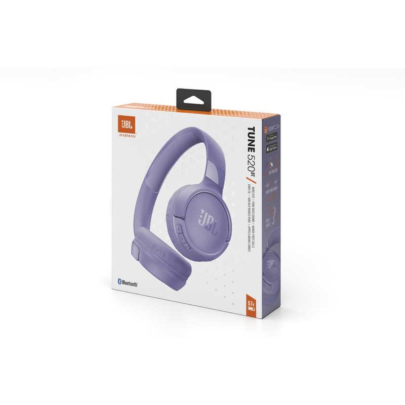 JBL（ジェイビーエル） ブルートゥースヘッドホン パープル ［リモコン