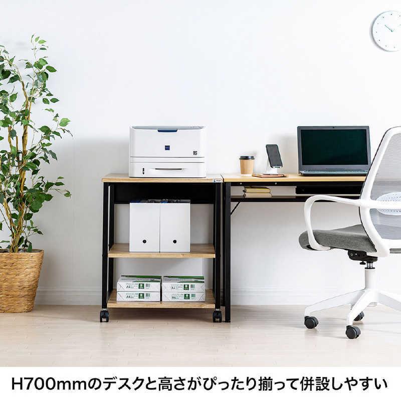 サンワサプライ　木目調プリンタスタンド（Ｗ６００）　LPS-117LM_2
