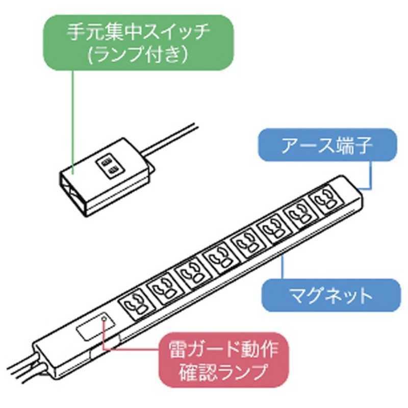 SANWA SUPPLY（サンワサプライ） ノイズフィルタタップ 3Pコードタイプ