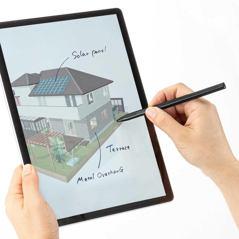 サンワサプライ Microsoft Surface専用充電式極細タッチペン(ブラック