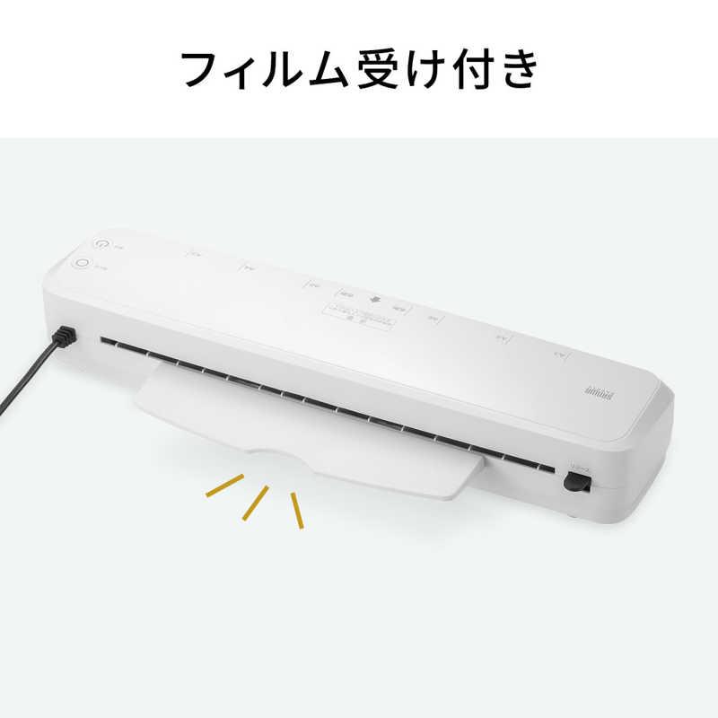 サンワサプライ　A3ラミネーター(4本ローラ・90秒ウォームアップ)　LM-A34R1Wの画像