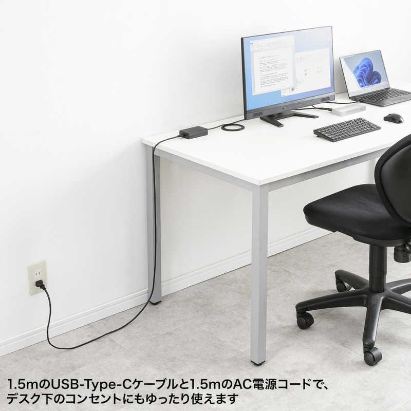 サンワサプライ　USB PD対応AC充電器(PD100W・TypeCケーブル一体型)　ACA-PD94BK｜y-kojima｜08