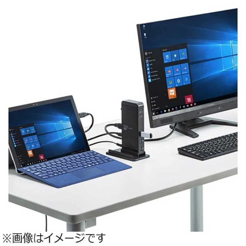 サンワサプライ　タブレットスタンド付きUSB3.0ドッキングステーション　USB-CVDK3｜y-kojima｜02