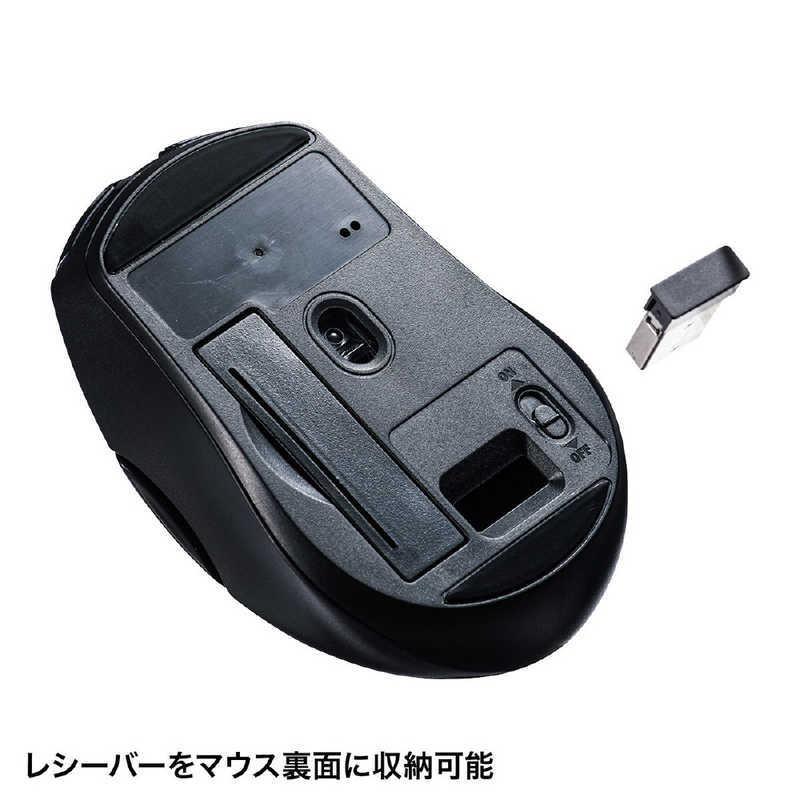 サンワサプライ ワイヤレスブルーLEDマウス(5ボタン・左右対称) MA-WBL170W|コジマPayPayモール店|08