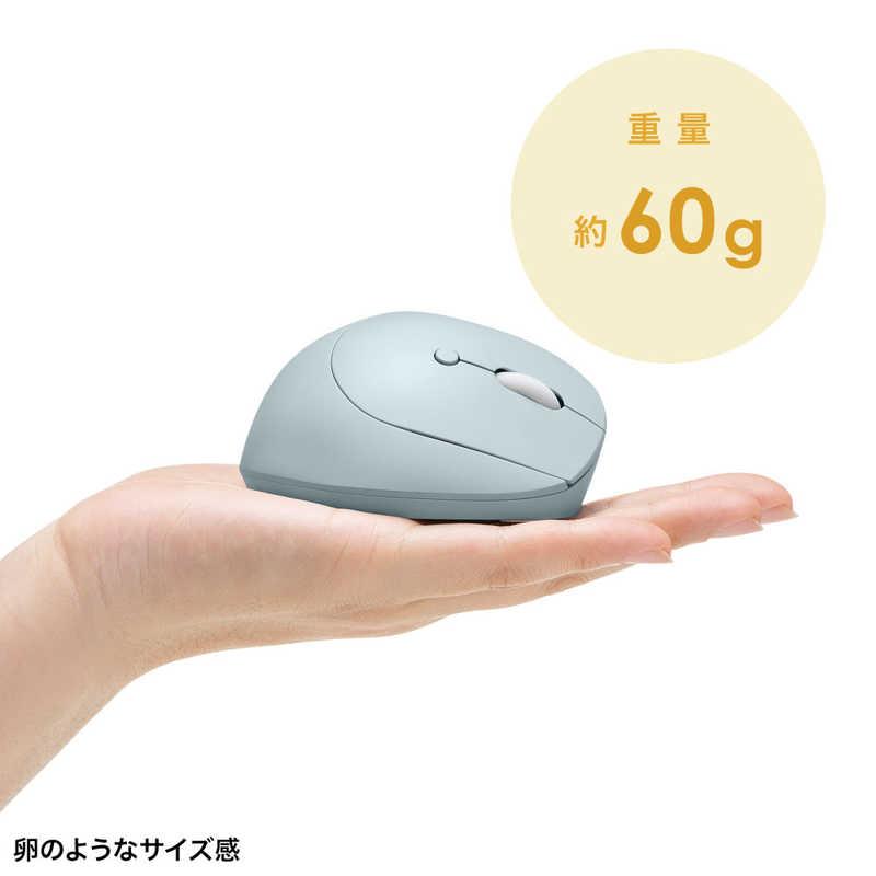サンワサプライ マウス エルゴノミクス FREERO 静音 [BlueLED /無線