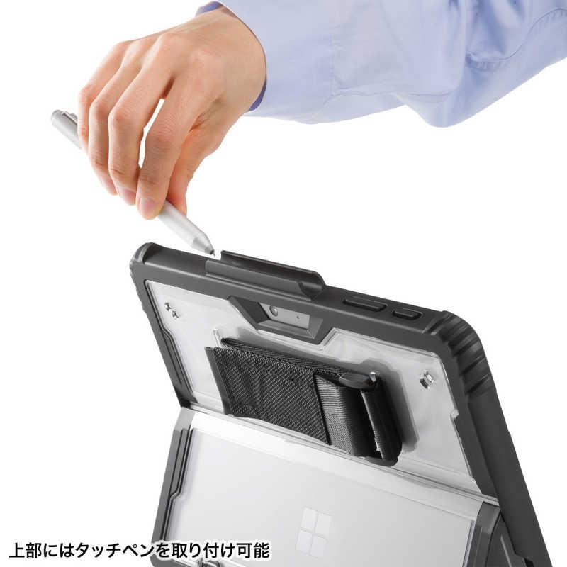サンワサプライ Surface Go 1〜4用耐衝撃ケース PDA-SF11BK : コジマ