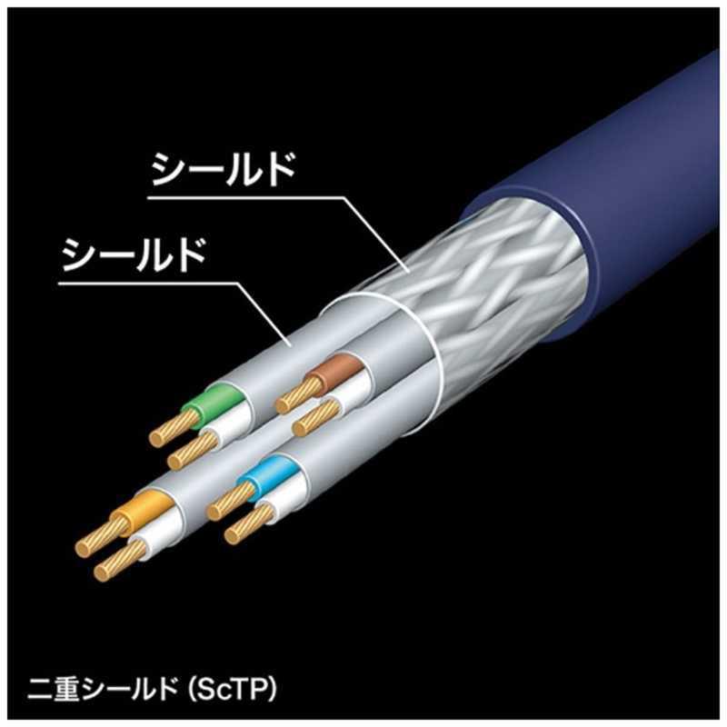 SANWA SUPPLY（サンワサプライ） カテゴリ7A LANケーブル (2m) KB-T7A