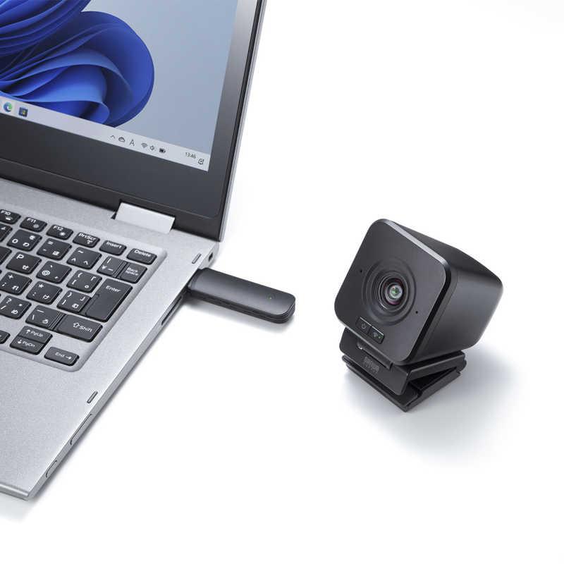 サンワサプライ ウェブカメラ マイク内蔵 USB-A接続 (Chrome/Mac