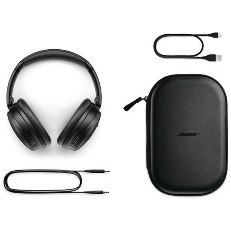 BOSE　ワイヤレスヘッドホン ノイズキャンセリング対応 リモコン・マイク対応 ブラック　QuietComfort 45｜y-kojima｜05