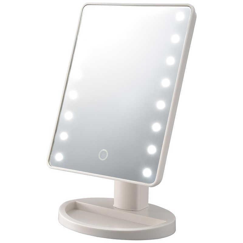 オーム電機 スターメイクミラー Iberis Hbmkw033w コジマyahoo 店 通販 Yahoo ショッピング