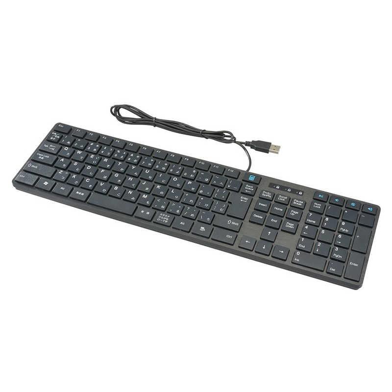 オーム電機 キーボード PCGEAR(Mac/Windows11対応) ［有線 /USB