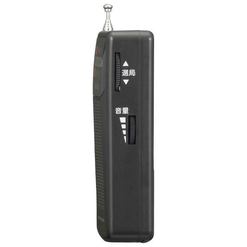 オーム電機 縦型ハンディラジオ AudioComm [ワイドFM対応 /AM/FM オーム電機 縦型ハンディラジオ AudioComm [ワイドFM対応 /AM/FM