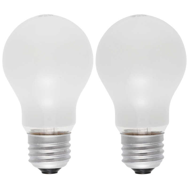旭光電機工業 オーム電機 シリカ電球100V38Wホワイト色2P 旭光電機工業 オーム電機 シリカ電球100V38Wホワイト色2P