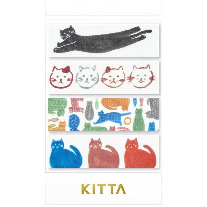 開店記念セール 最初の キングジム マスキングテープ KITTA キッタ ネコ KIT026 asiatmi.com asiatmi.com