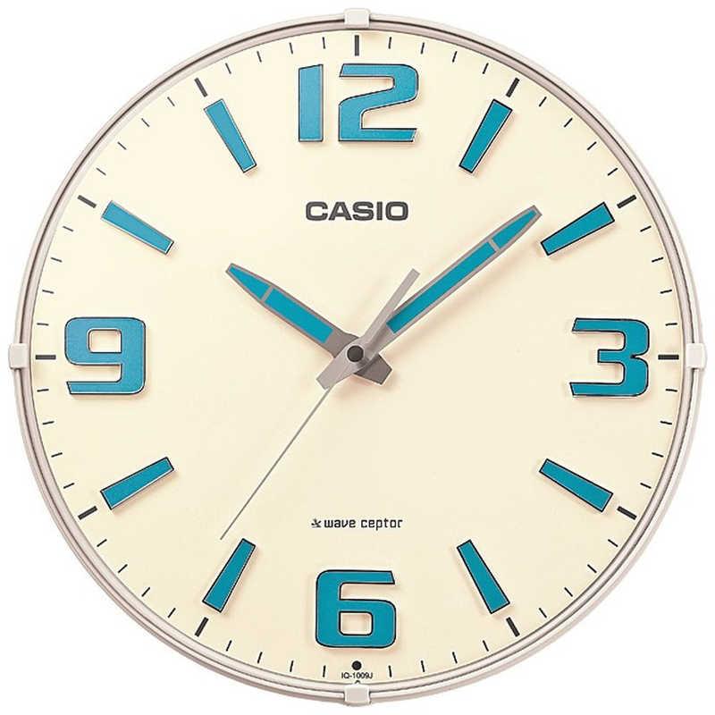 送料無料お手入れ要らず カシオ CASIO IQ‐1009J‐7JF お得なキャンペーンを実施中 電波掛け時計
