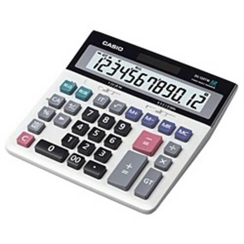 カシオ CASIO OUTLET SALE 加算器方式電卓 DS-120TW [正規販売店] １２桁