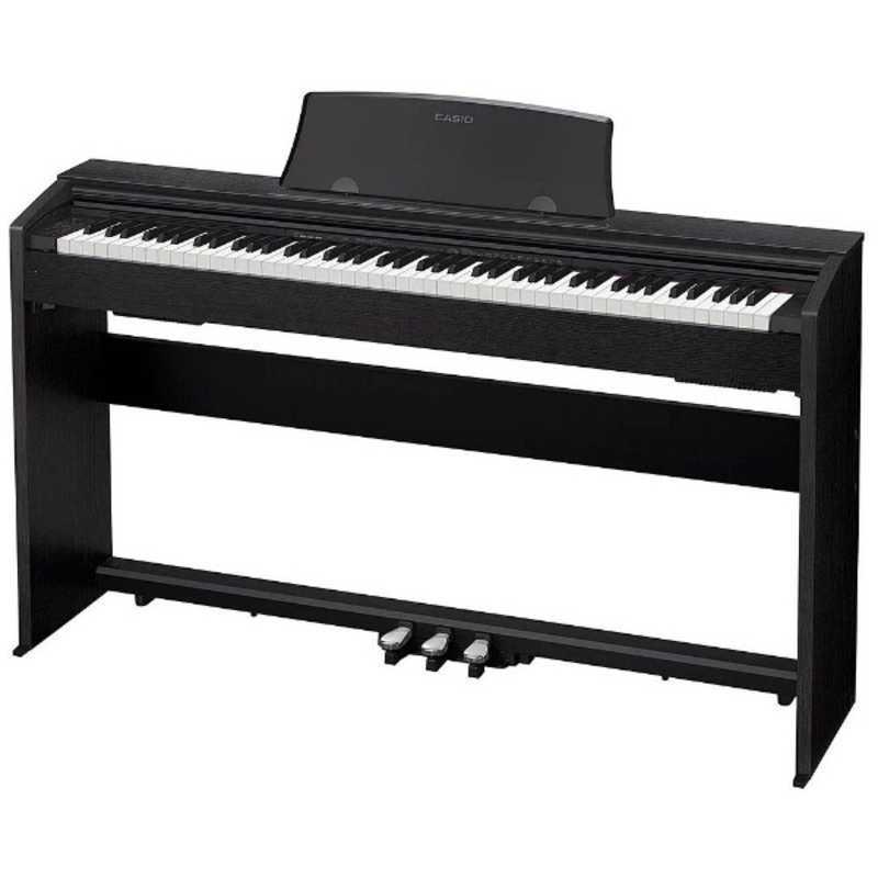 カシオ CASIO 電子ピアノ ブラックウッド調 [88鍵盤] PX-770BK（標準 