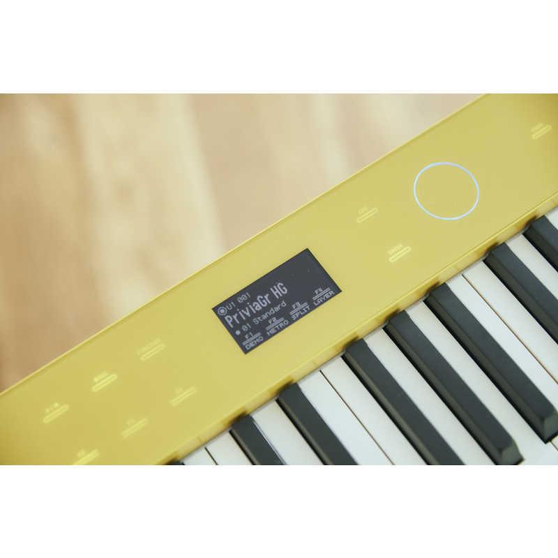 カシオ CASIO 電子ピアノ Privia（プリヴィア）ハーモニアスマスタード [88鍵盤] PX-S7000HMの画像