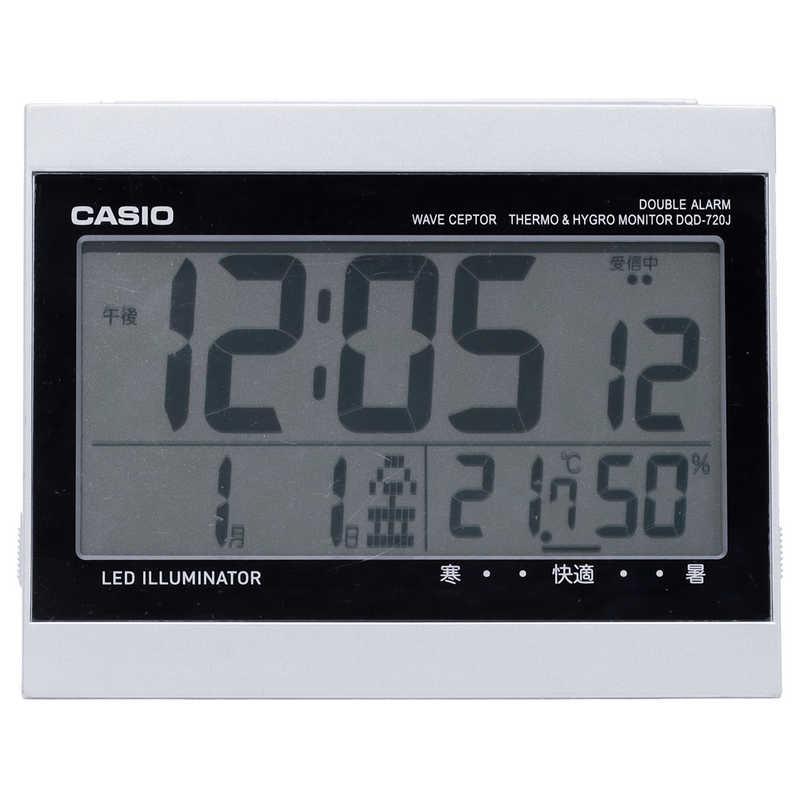 CASIO（カシオ） 目覚まし時計 DQD-720J-8JF (シルバー) : コジマYahoo