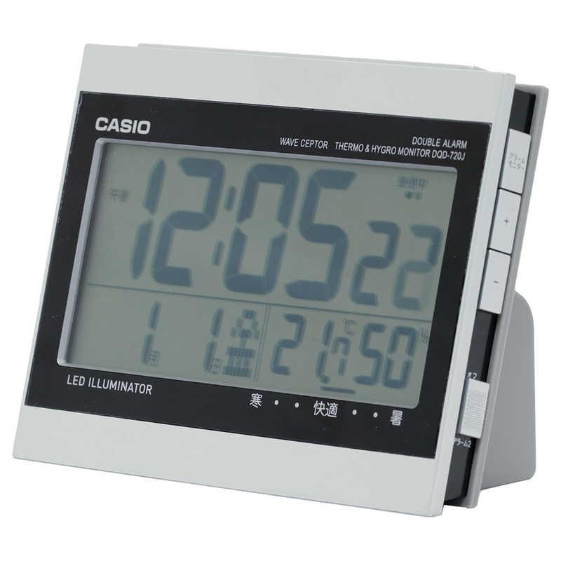 CASIO（カシオ） 目覚まし時計 DQD-720J-8JF (シルバー) : コジマYahoo