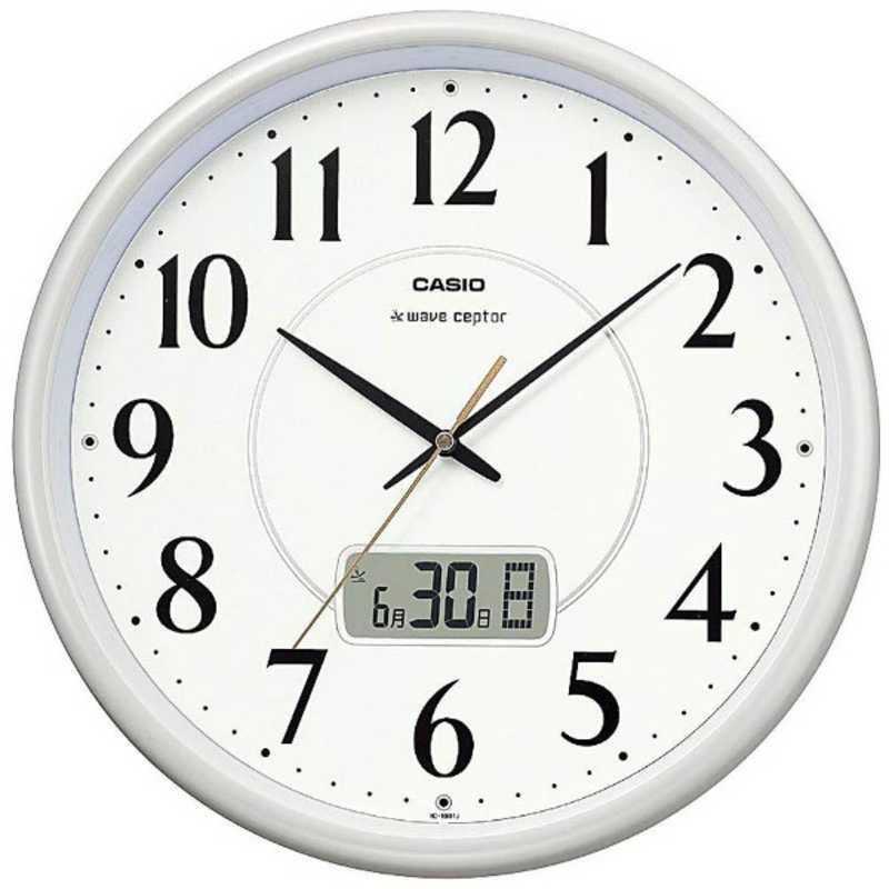 楽天市場】見やすい カシオ チャイムクロック 電波時計 壁掛け