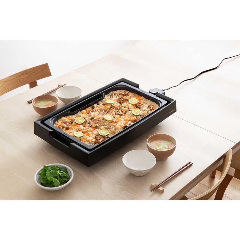 ピーコック　DINING HOT PLATE ダイニングホットプレート (スチームポケット付き)(プレート1枚) ブラック　WKV13 ピーコック DINING HOT PLATE ダイニングホットプレート (スチーム