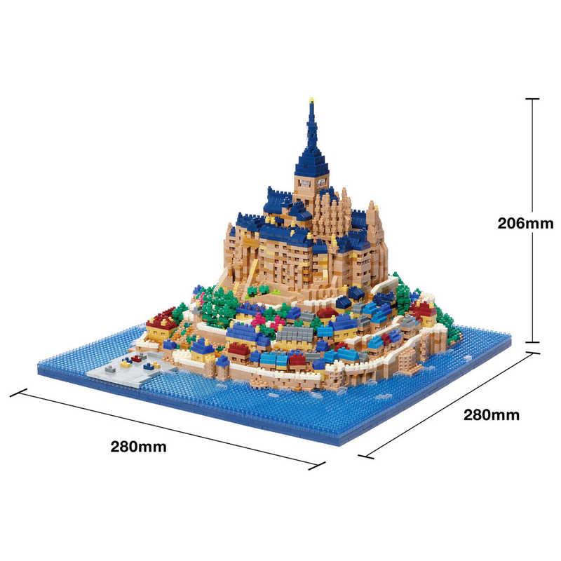 カワダ nanoblock ジンタイモケイ（超希少・限定モデル） カワダ ナノブロック NB-059 モン・サン・ミシェル デラックス