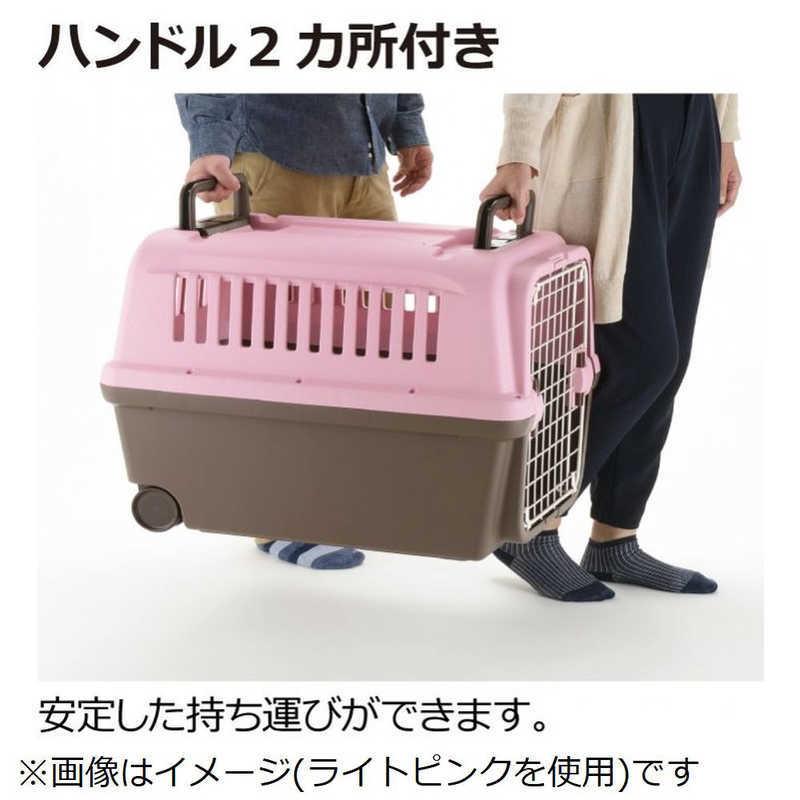 リッチェル　キャンピングキャリー L(ライトピンク)[中型犬用] ペット用品 ご不在連絡票