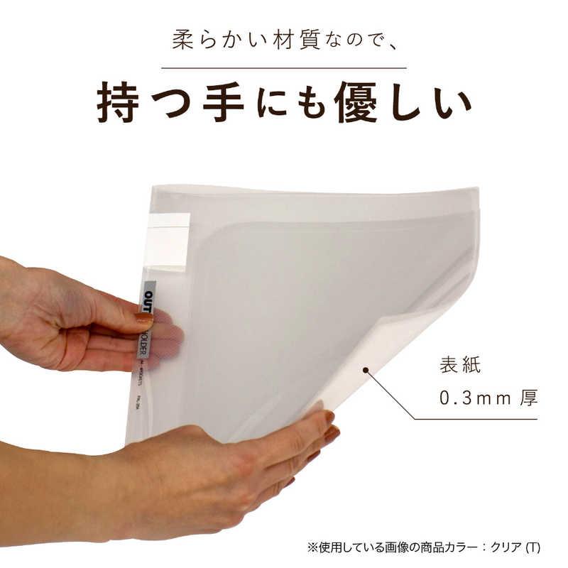 セキセイ セパル アウトインホルダー A4 4P PAL-204-90 クリア (T