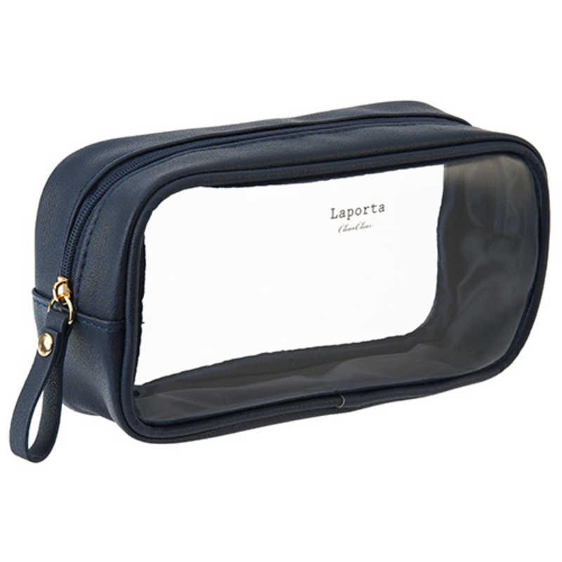 セキセイ ペンポーチ Laporta(ラポルタ) ネイビーブルー LA-6360-15