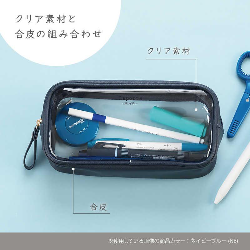 ボタニカルラボページ セキセイ ペンポーチ Laporta(ラポルタ) ネイビーブルー LA-6360-15