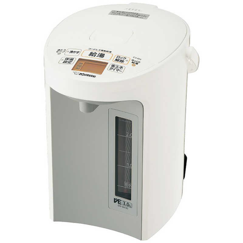 象印 象印マホービン ZOJIRUSHI VE電気まほうびん 優湯生 ホワイト  