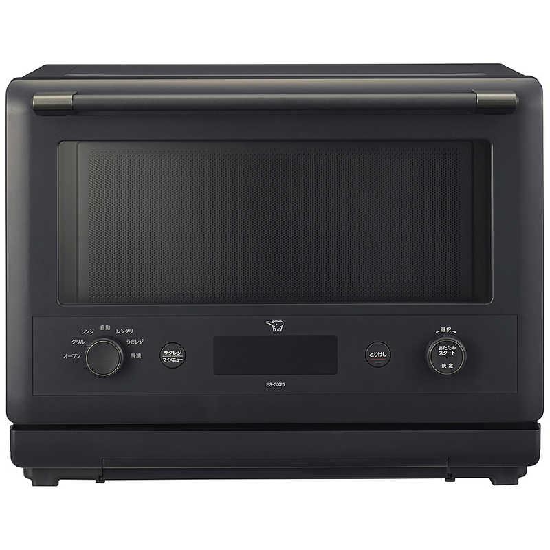 象印マホービン　ZOJIRUSHI　オーブンレンジ 26L フラット EVERINO エブリノ 時短 カンタン操作 スレートブラック　ES-GX26-BM（Yahoo!・コジマYahoo!店）