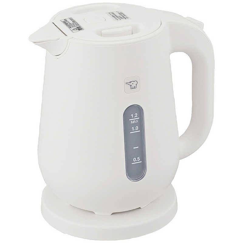象印マホービン ZOJIRUSHI 電気ケトル 1.2L ホワイト CK-VB12 : コジマ