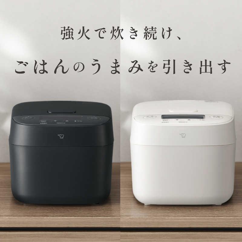 象印マホービン ZOJIRUSHI 炊飯器 5.5合 極め炊き IHジャー 黒まる厚釜