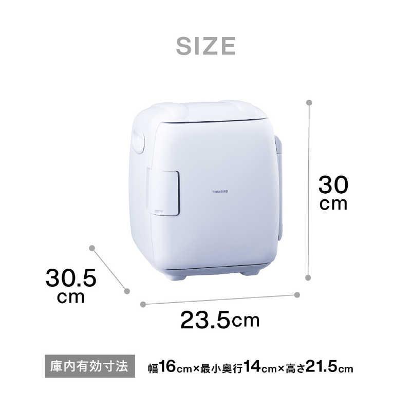 ツインバード（TWINBIRD） TWINBIRD 2電源式コンパクト電子保冷保温