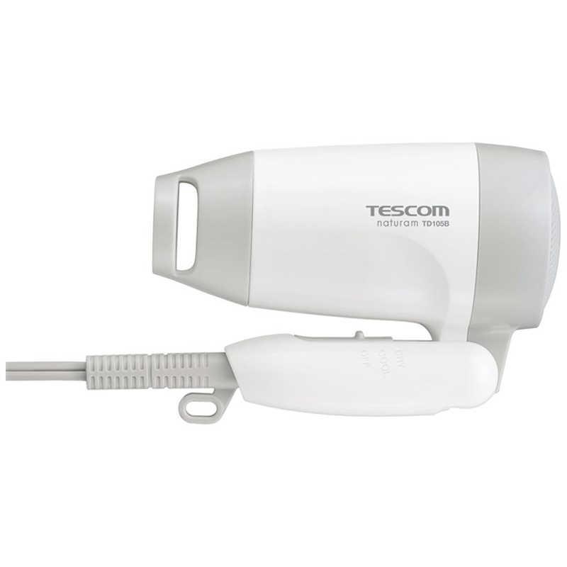 テスコム（TESCOM） ヘアードライヤー ホワイト TD105B-W : コジマ