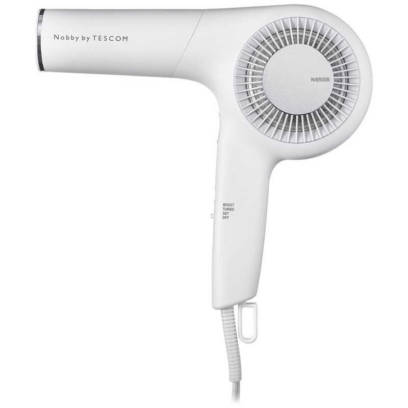 TESCOM テスコム プロフェッショナル プロテクトイオン ヘアドライヤー Nobby by TESCOM NIB500B-W ホワイトアッシュの商品画像（Yahoo!ショッピング）