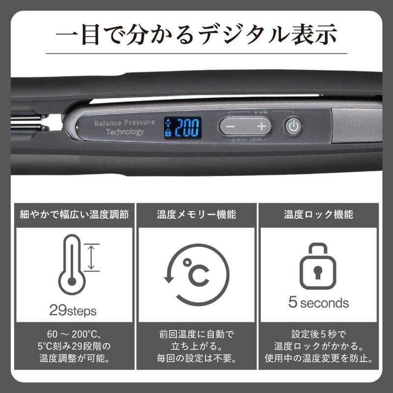 テスコム　ストレートアイロン プロフェッショナル プロテクトイオン Nobby by TESCOM 25mm 60〜200℃ 交流(コード)式 ブラック　NIS700A-Kの画像