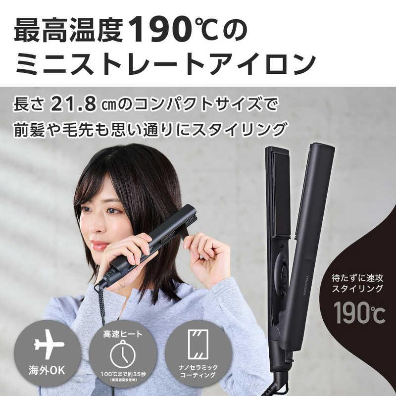 テスコム（TESCOM） ヘアアイロン ストレートアイロン ミニ 軽量 海外