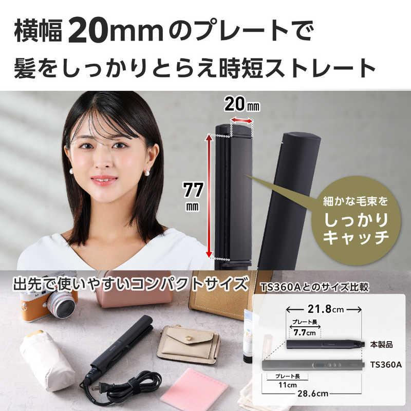 テスコム（TESCOM） ヘアアイロン ストレートアイロン ミニ 軽量 海外