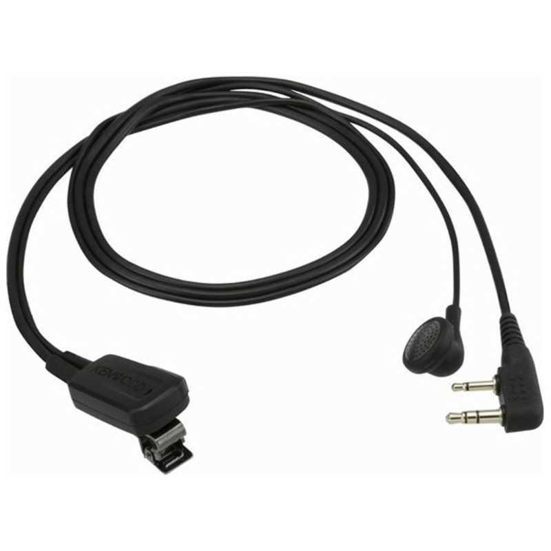 ケンウッド　イヤホン付クリップマイクロホン　EMC-11