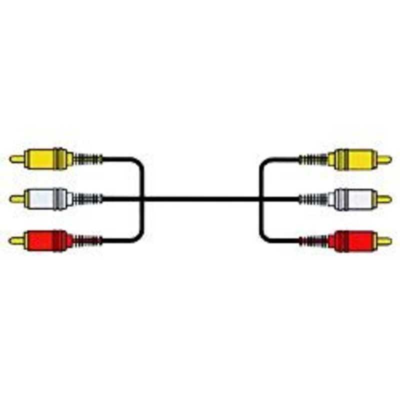 非常に良い」JVCケンウッド ビクター ピンプラグX3-ピンプラグX3 1M VX